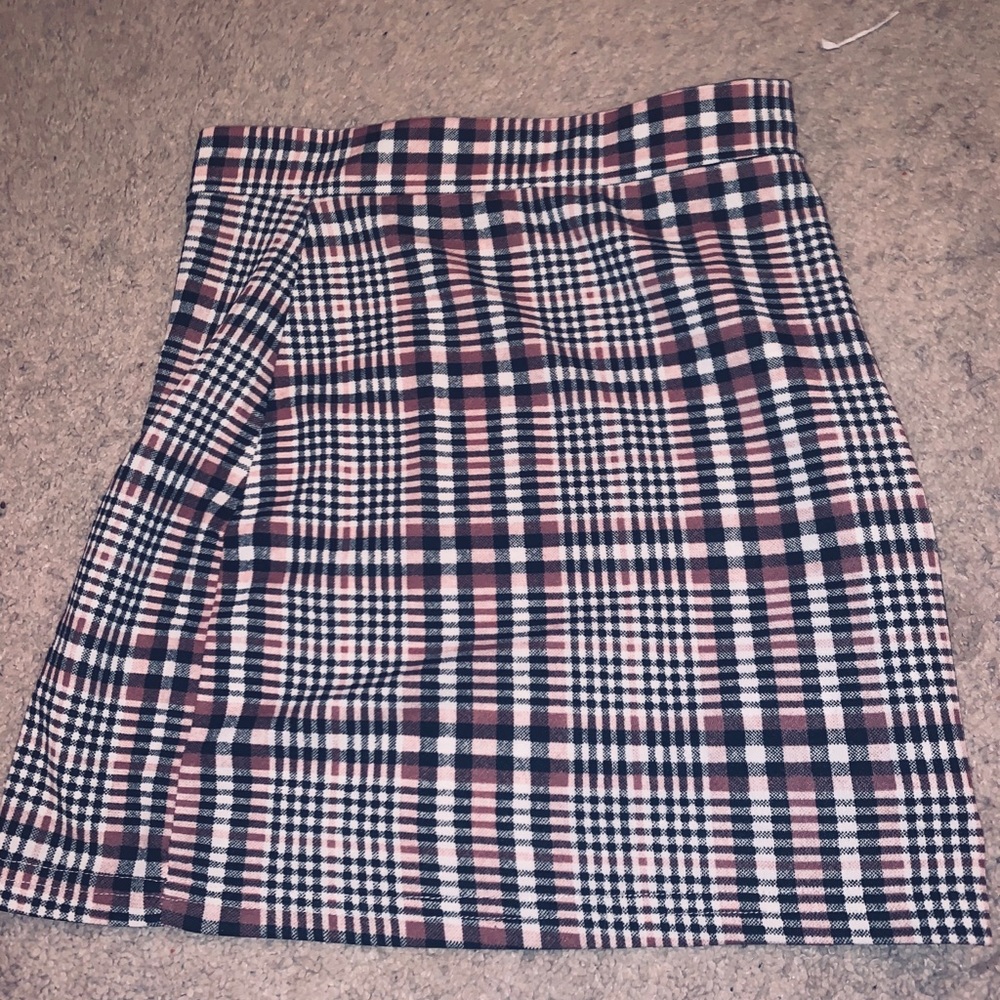 shein plaid skirt - Picture 3 of 5